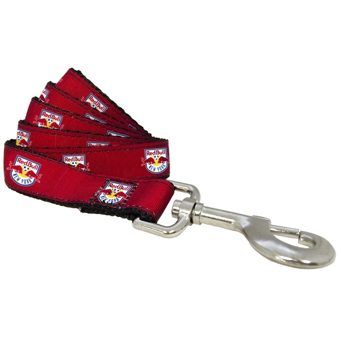 New York Red Bulls Dog Collar and Leash