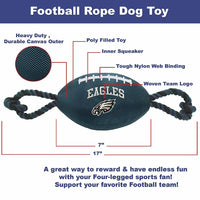 Philadelphia Eagles 2 Piece Dog Toy Gift Set
