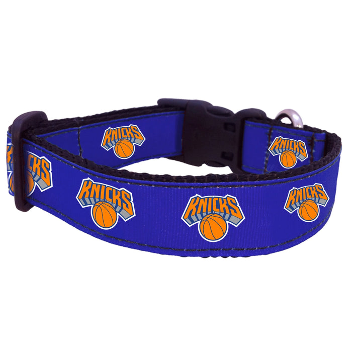 New York Knicks Nylon Dog Collar and Leash