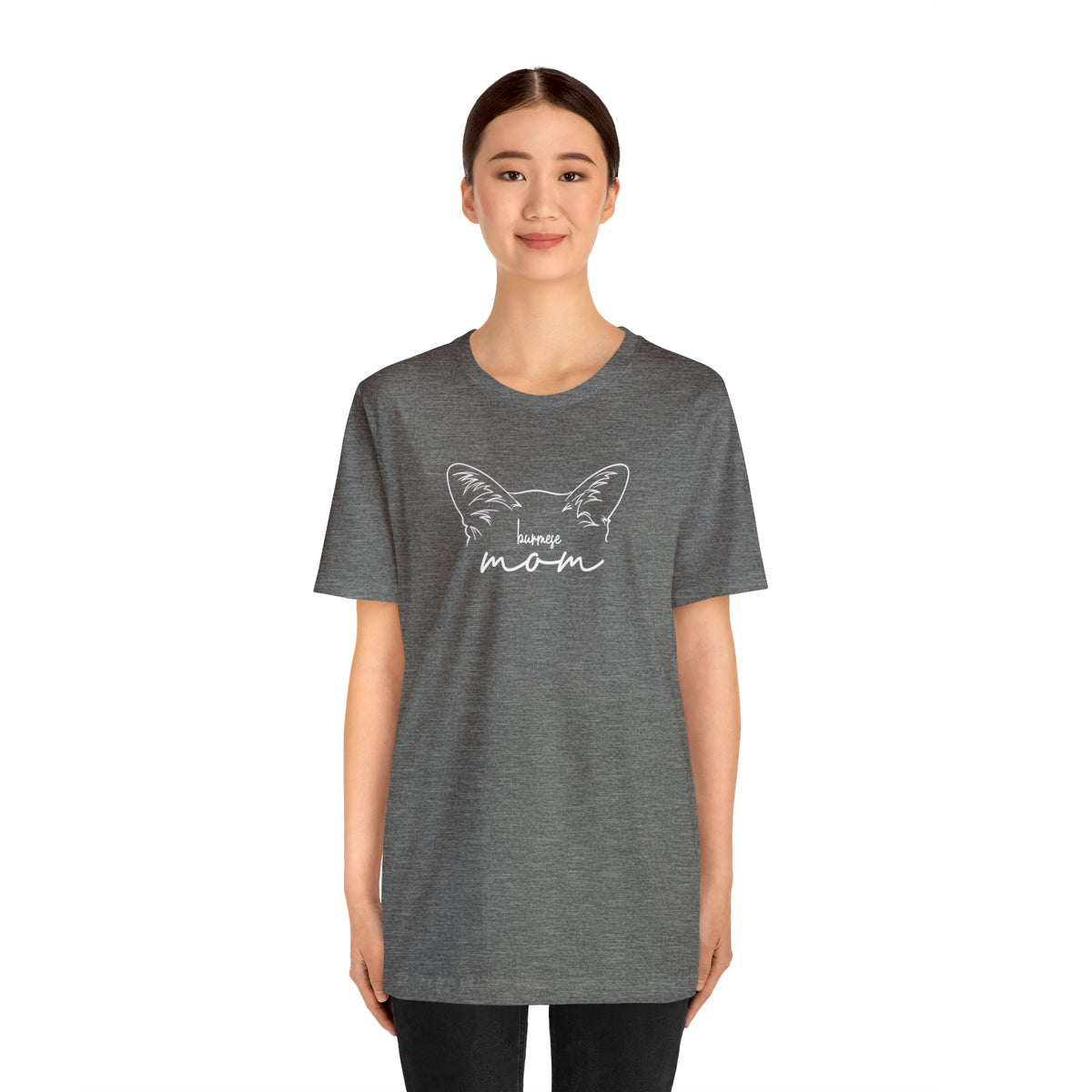 Burmese Cat Mom Short Sleeve Tee