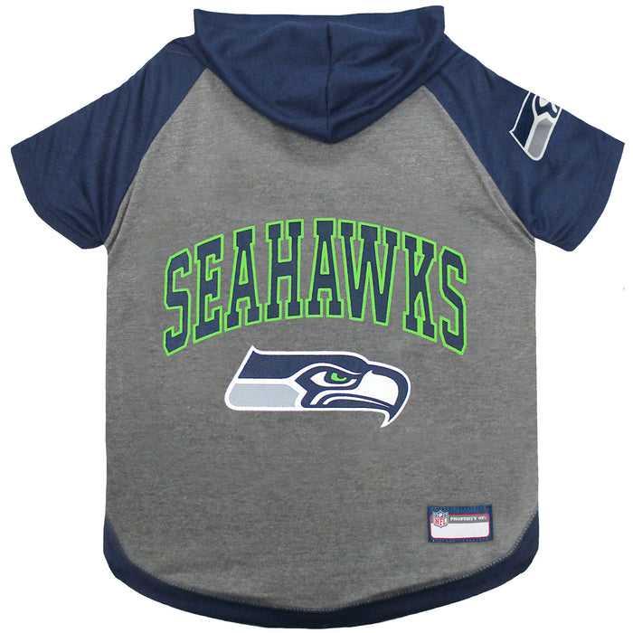 Seattle Seahawks Lightweight Pet Hoodie