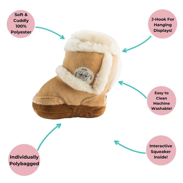 Pugg Boot Plush Toy