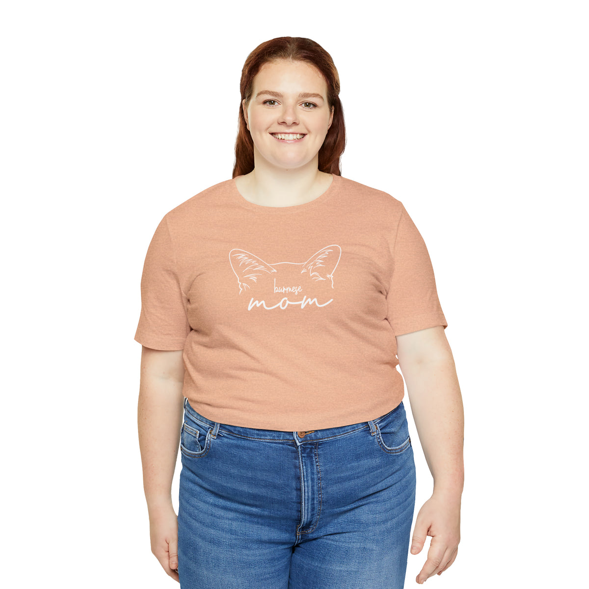 Burmese Cat Mom Short Sleeve Tee