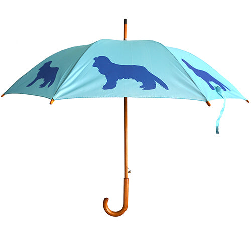 Cavalier King Charles Spaniel Wood Handle Premium Umbrella