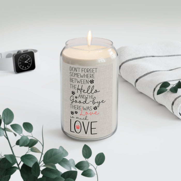 There is Love Pet Memorial Scented Candle, 13.75oz