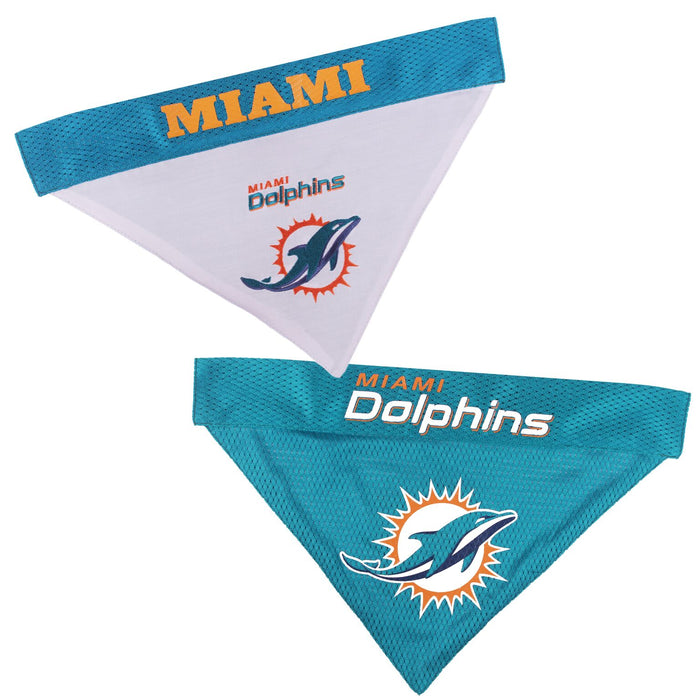 Miami Dolphins Reversible Slide-On Bandana