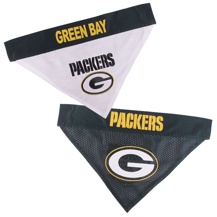 Green Bay Packers Reversible Slide-On Bandana