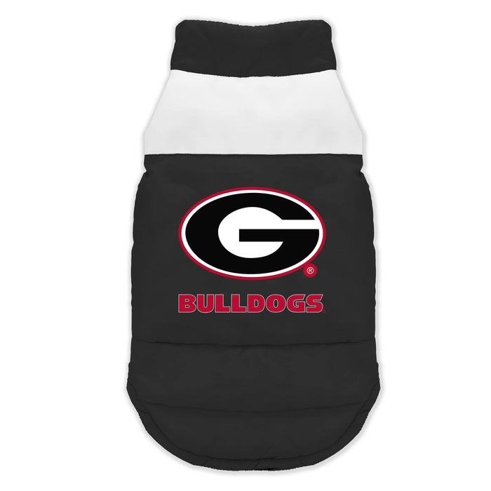 GA Bulldogs Parka Puff Vest