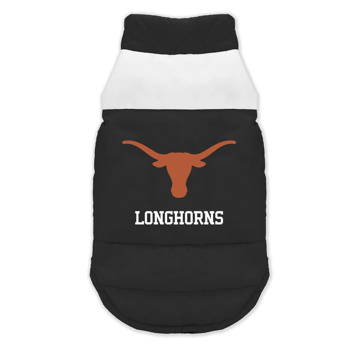 TX Longhorns Parka Puff Vest