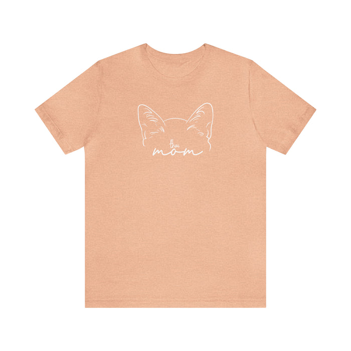 Thai Cat Mom Short Sleeve Tee