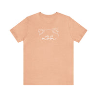 Scottish Fold Cat Mom Short Sleeve Tee