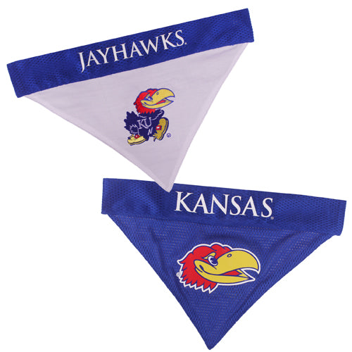 KS Jayhawks Reversible Slide-On Bandana
