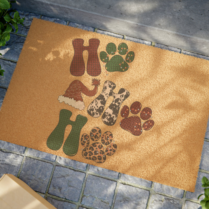 Ho Ho Ho Coir Doormat