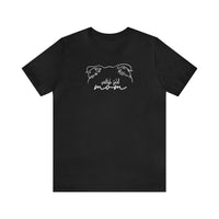 Scottish Fold Cat Mom Short Sleeve Tee