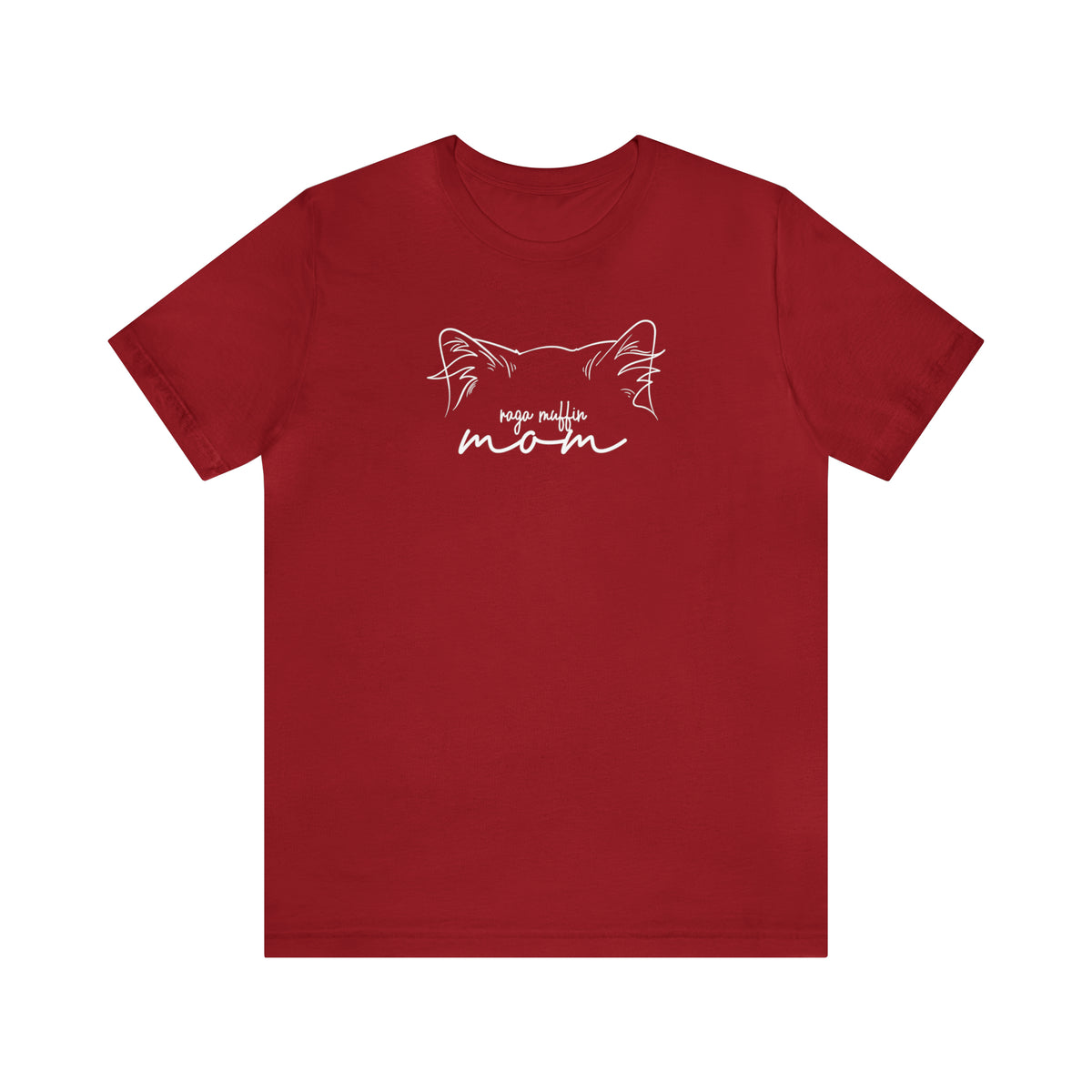 Raga Muffin Cat Mom Short Sleeve Tee