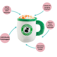 Starbarks Muttchiato Coffee Cup Plush Toy