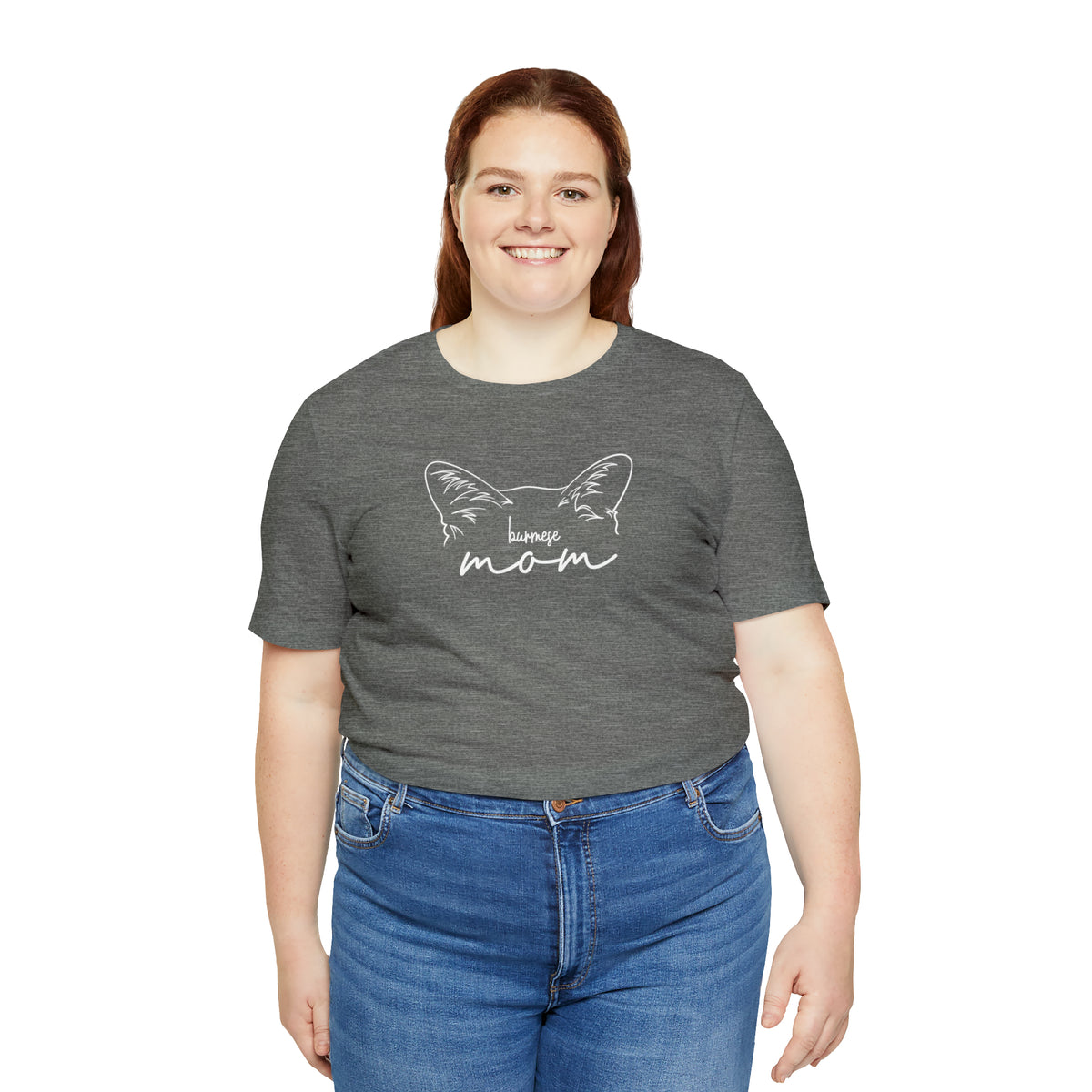 Burmese Cat Mom Short Sleeve Tee