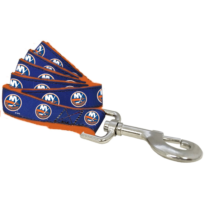 New York Islanders Nylon Dog Collar and Leash