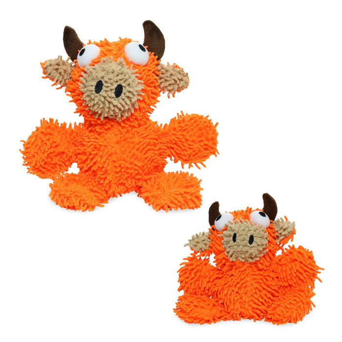 Mighty Microfiber Ball - Orange Bull Tough Toy