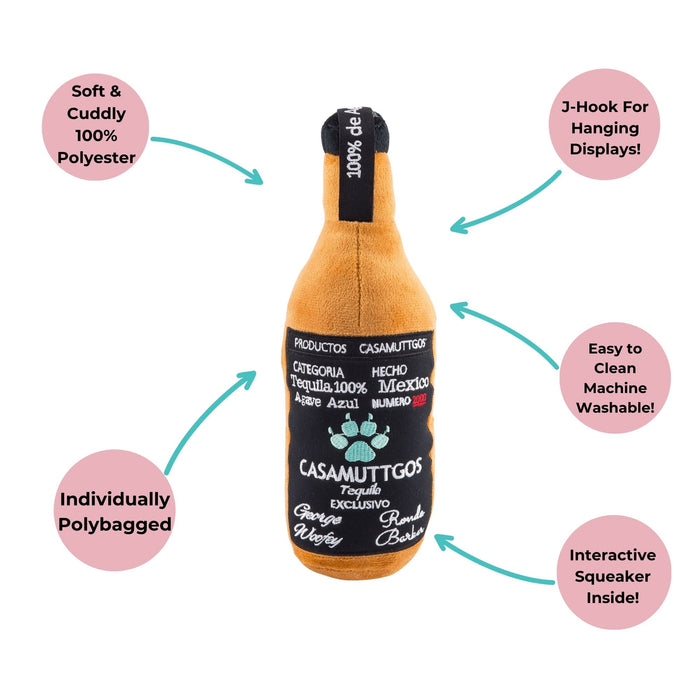 Casamuttgo Tequila Bottle Plush Toy