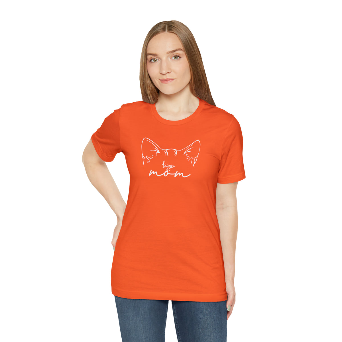 Toyger Cat Mom Short Sleeve Tee