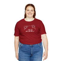 Scottish Fold Cat Mom Short Sleeve Tee