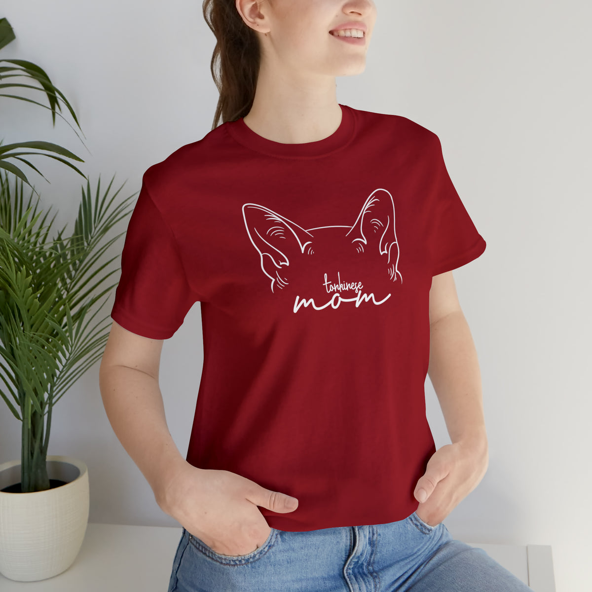 Tonkinese Cat Mom Short Sleeve Tee