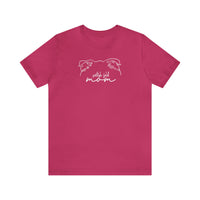 Scottish Fold Cat Mom Short Sleeve Tee