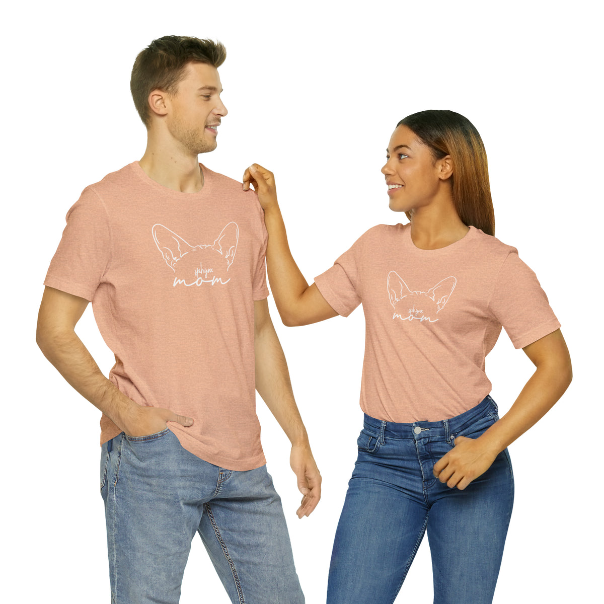 Sphynx Cat Mom Short Sleeve Tee