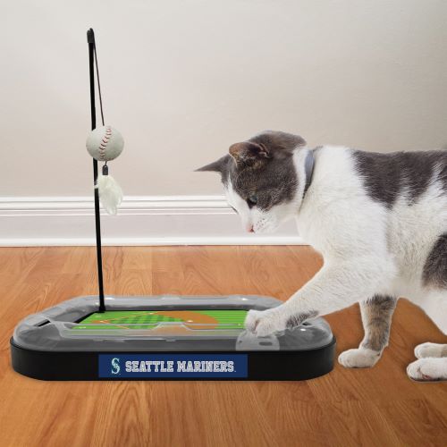 Seattle Mariners Baseball Cat Scratcher Toy