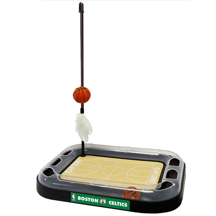 Boston Celtics Basketball Cat Scratcher Toy