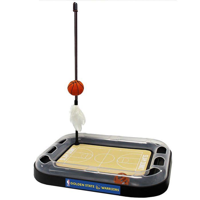 Golden State Warriors Basketball Cat Scratcher Toy