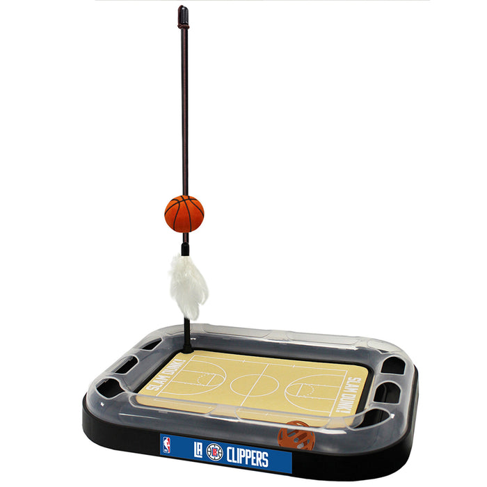 Los Angeles Clippers Basketball Cat Scratcher Toy