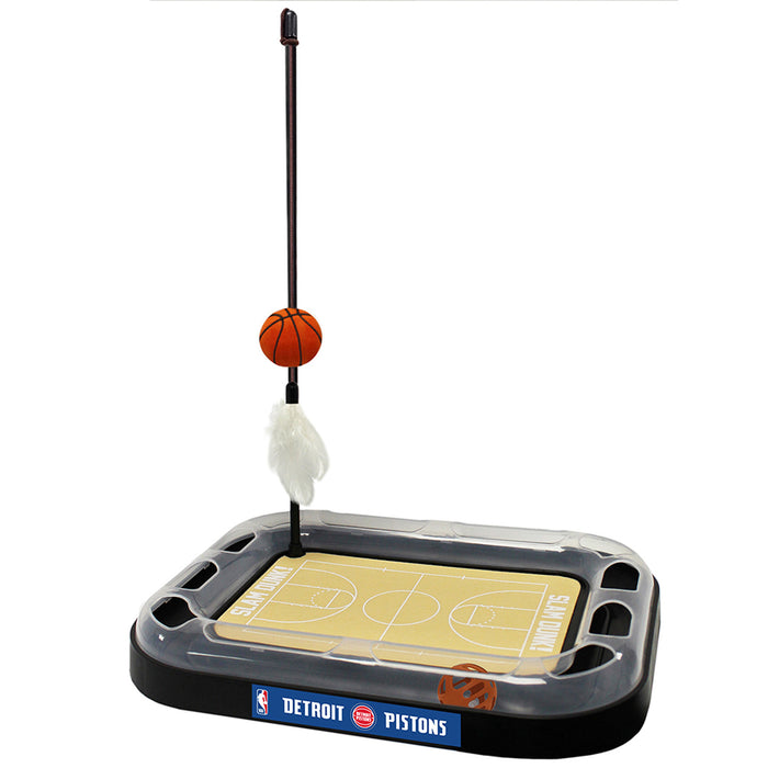 Detroit Pistons Basketball Cat Scratcher Toy
