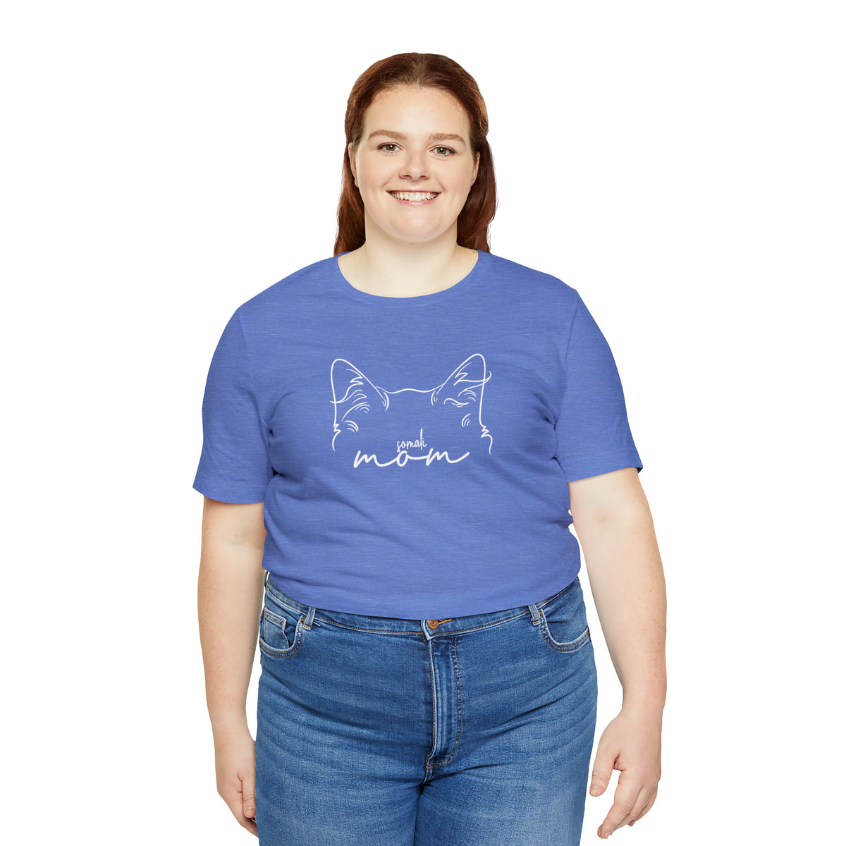 Somali Cat Mom Short Sleeve Tee