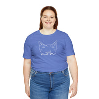 Savannah Cat Mom Short Sleeve Tee