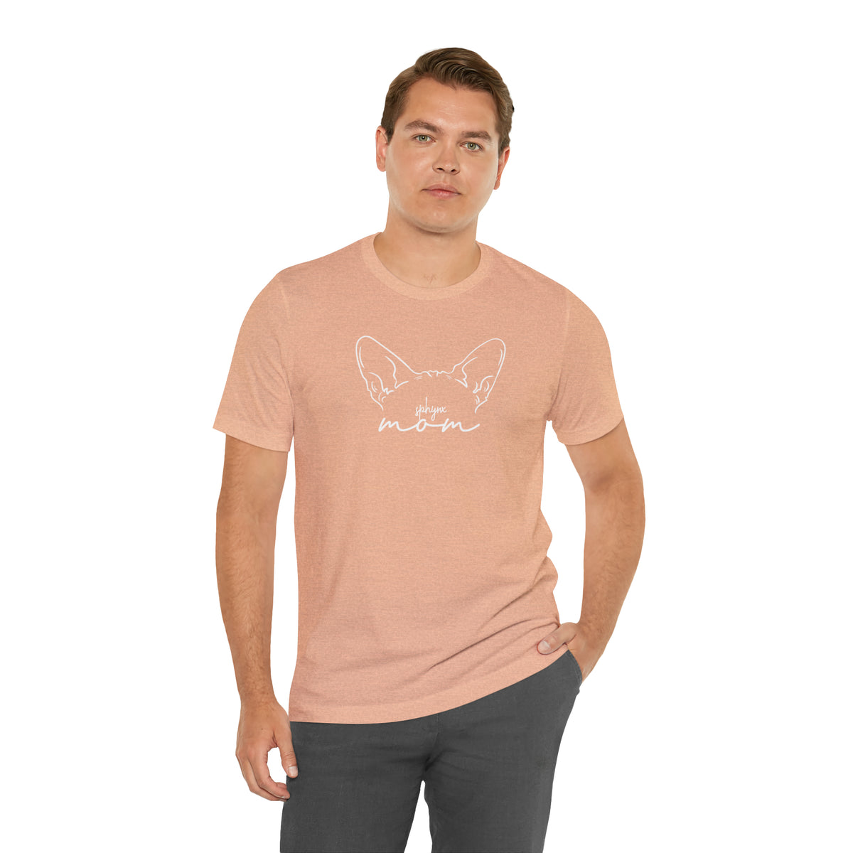 Sphynx Cat Mom Short Sleeve Tee