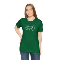 American Shorthair Cat Mom Short Sleeve Tee