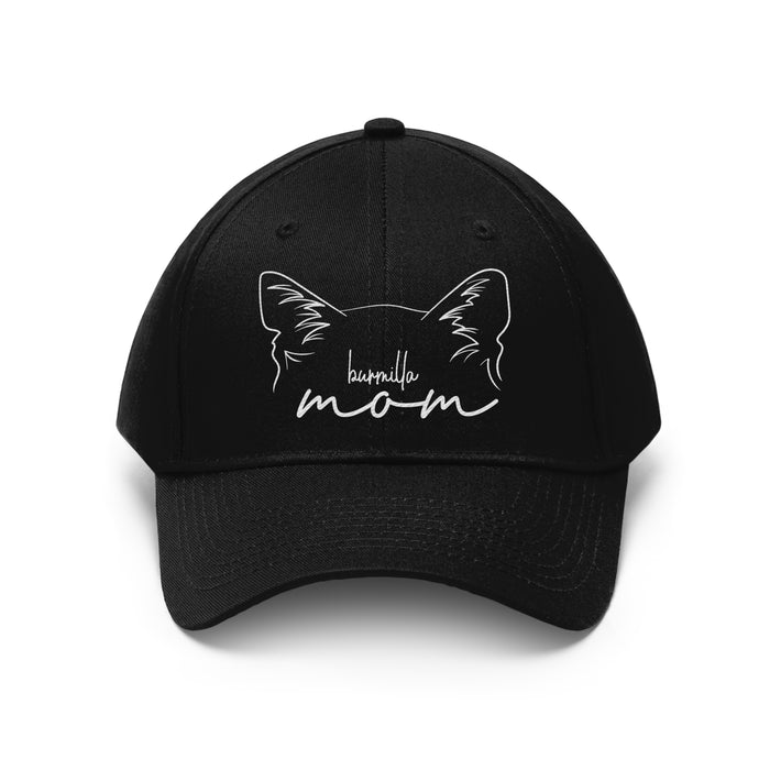 Burmilla Cat Mom Embroidered Twill Hat