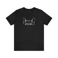 American Wire Hair Cat Mom Short Sleeve Tee
