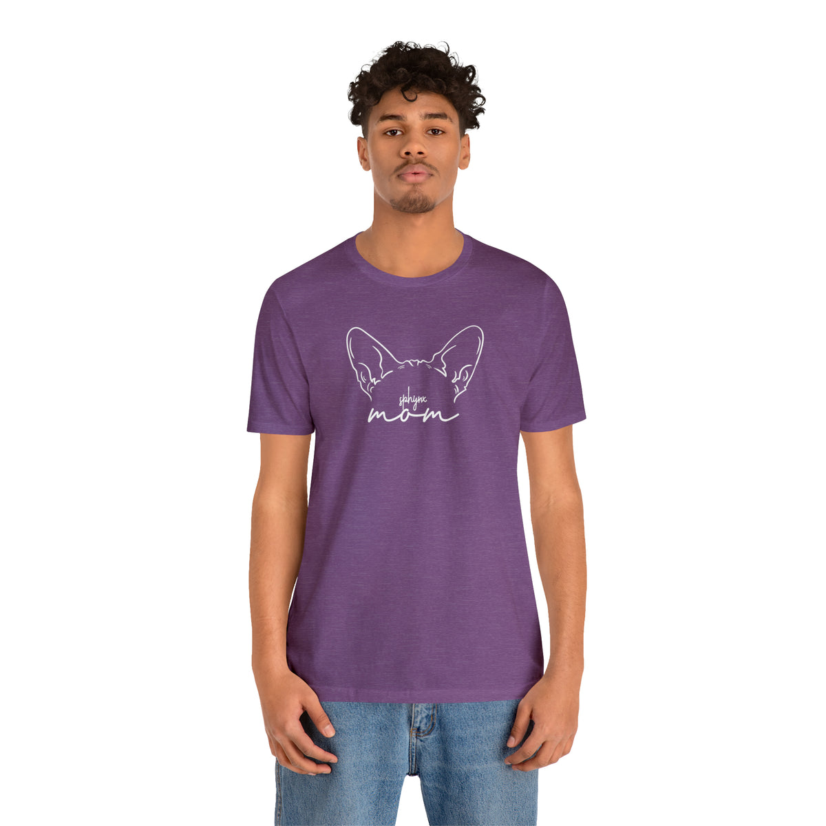 Sphynx Cat Mom Short Sleeve Tee