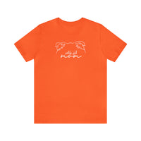 Scottish Fold Cat Mom Short Sleeve Tee
