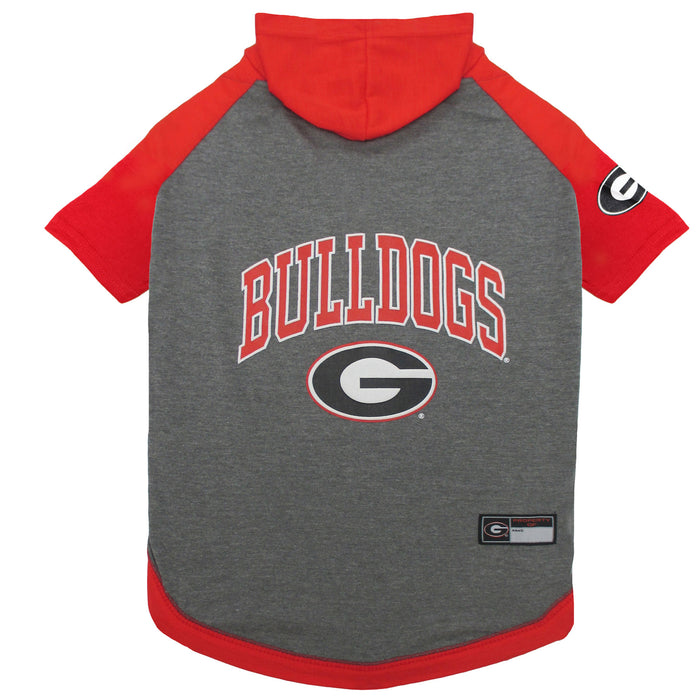 GA Bulldogs Lightweight Pet Hoodie