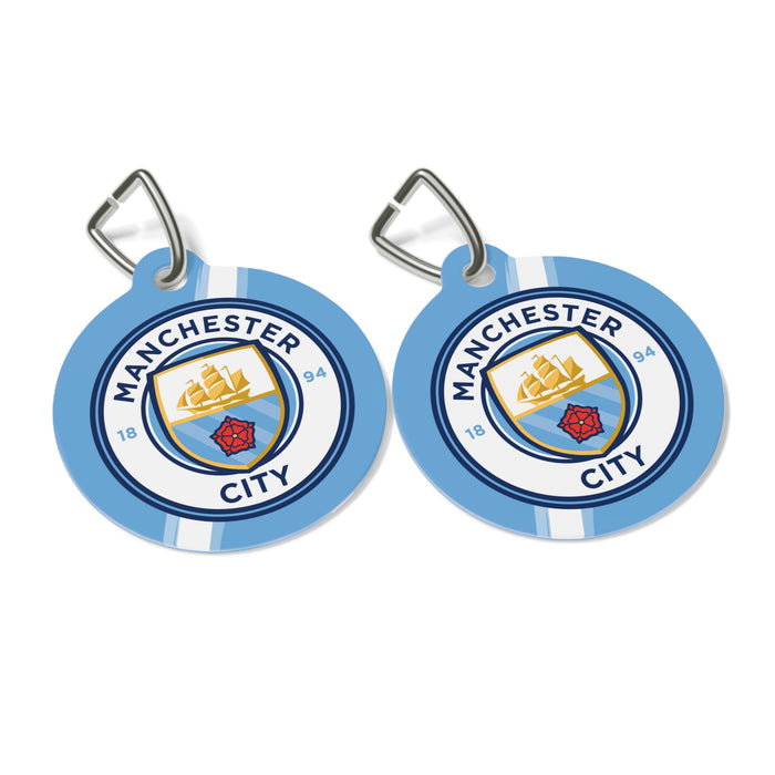 Manchester City FC 25/26 Home Kit-Inspired Collar Charm