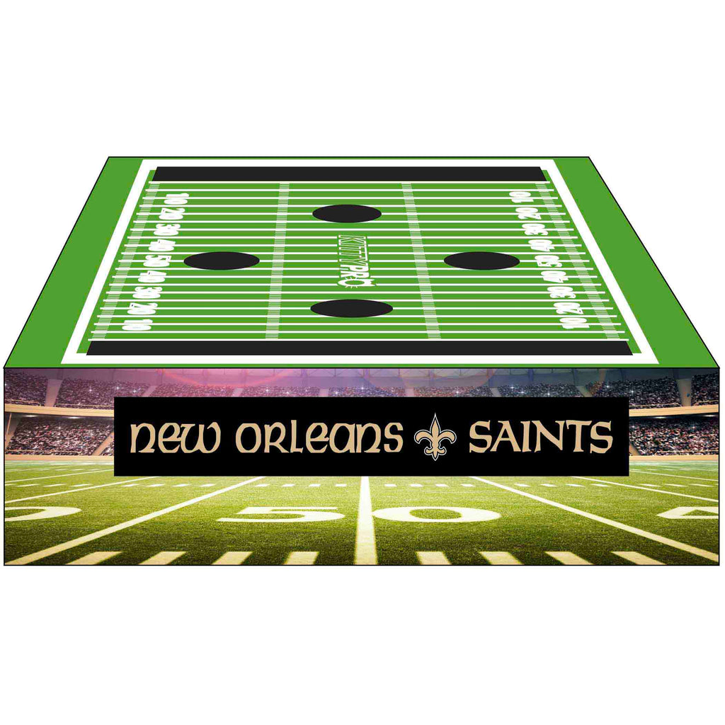 saints cornhole boards