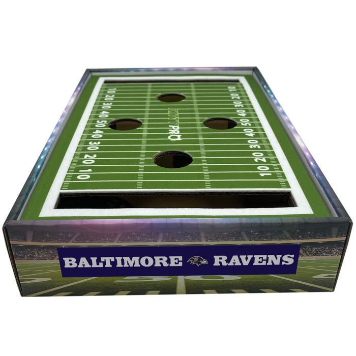 Baltimore Ravens Football Stadium Cat Scratcher Toy
