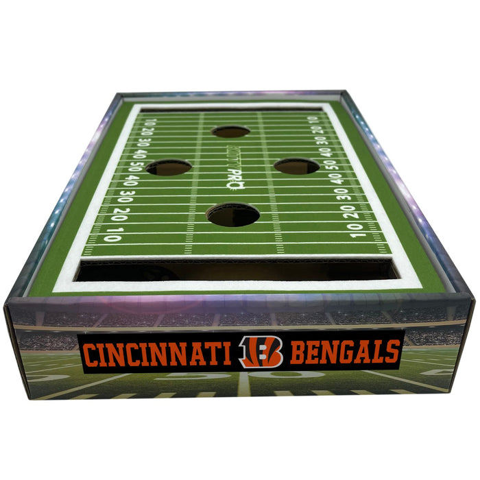 Cincinnati Bengals Football Stadium Cat Scratcher Toy