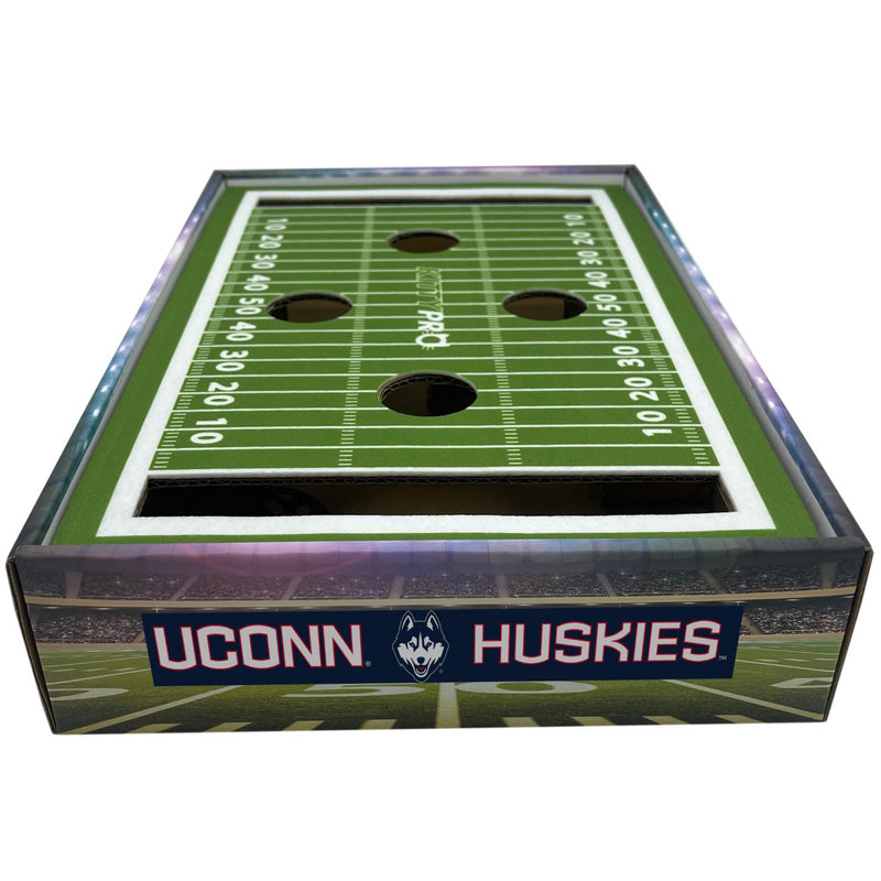 UCONN Huskies Football Stadium Cat Scratcher Toy