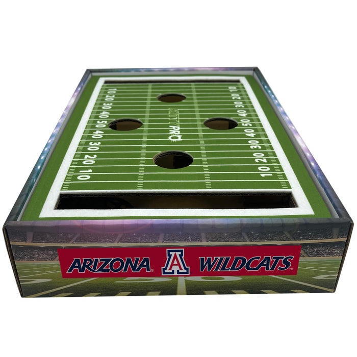 AZ Wildcats Football Stadium Cat Scratcher Toy