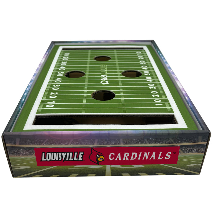 Louisville Cardinals Football Stadium Cat Scratcher Toy